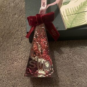 Slip Silk Scrunchies Set - Crimson, Blush, Caramel, Black, White